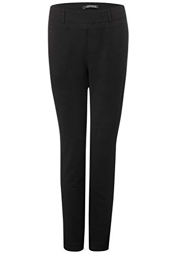 Street One 372695 Fay Loose Fit Pantalón, Negro, 36W x 30L para Mujer