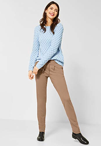 Street One 372820 Fay Loose Fit Pantalones, Marrón (Braun), W38/L30 (Talla del Fabricante: 38) para Mujer