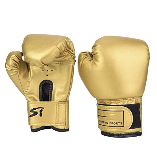 Strele Los Guantes de Boxeo de los niños de Color sólido, de una Sola Pieza de Esponja de compresión, protección Engrosado, Saco de Boxeo de los niños, Entrenamiento de Fuerza Guantes de la Lucha,Oro Strele Los Guantes de Boxeo de los niños de Color sólido, de una Sola Pieza de Esponja de compresión, protección Engrosado, Saco de Boxeo de los niños, Entrenamiento de Fuerza Guantes de la Lucha,Oro