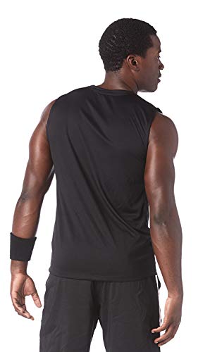 STRONG by Zumba Camiseta sin Mangas de Entrenamiento con siseño gráfico para Hombre X-Grande (Negro)