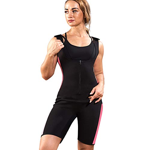 STRONGLIONESS ¡Faja Adelgazante! Traje Sauna De Neopreno Moldeador De Figura Mujer Quema Grasa Suda 3 Veces Mas! Body Shaper Rosa Y Negro S, M, L, XL, XXL Fitness y Deportes (Negro, XL) STRONGLIONESS ¡Faja Adelgazante! Traje Sauna De Neopreno Moldeador De Figura Mujer Quema Grasa Suda 3 Veces Mas! Body Shaper Rosa Y Negro S, M, L, XL, XXL Fitness y Deportes (Negro, XL)