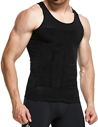 STTLZMC Faja Chaleco Hombre Adelgazante Reductora Compresion Elástica de Ropa Interior M-XXXL,Negro,Large STTLZMC Faja Chaleco Hombre Adelgazante Reductora Compresion Elástica de Ropa Interior M-XXXL,Negro,Large