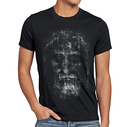style3 Sudario de Turín Camiseta para Hombre T-Shirt Santo Oviedo, Talla:L style3 Sudario de Turín Camiseta para Hombre T-Shirt Santo Oviedo, Talla:L
