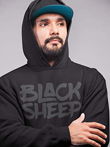 Sudadera con Capucha: Black Sheep - Oveja Negra - Regalo-s Hombre y Mujer - Sweat-Shirt Hoodie Hip Hop Rap - Gángster - Biker Auto Coche Moto Deporte - MMA Combate - USA -Cárcel (XXL) Sudadera con Capucha: Black Sheep - Oveja Negra - Regalo-s Hombre y Mujer - Sweat-Shirt Hoodie Hip Hop Rap - Gángster - Biker Auto Coche Moto Deporte - MMA Combate - USA -Cárcel (XXL)