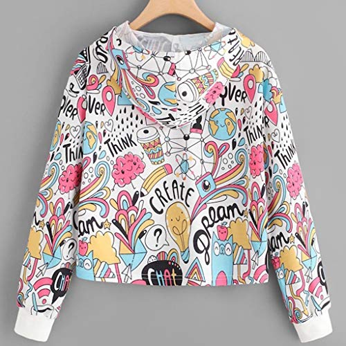 Sudadera con Capucha Invierno Mujer impresión Pullover Casuales Hoodie Hiphop Sudadera Oversize Street Fashion Adolescentes Chica Tops Chaqueta Suéter riou