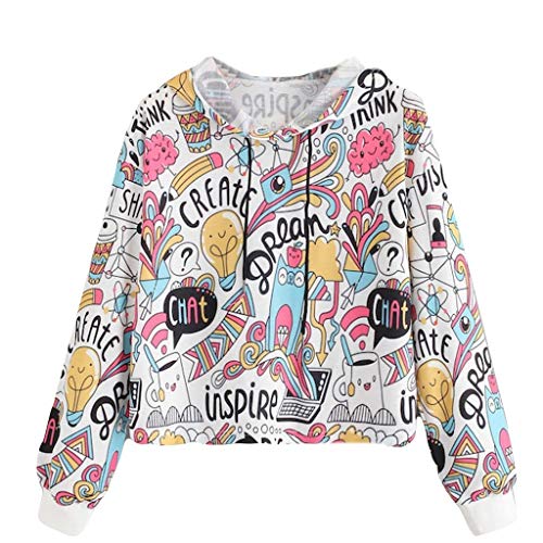 Sudadera con Capucha Invierno Mujer impresión Pullover Casuales Hoodie Hiphop Sudadera Oversize Street Fashion Adolescentes Chica Tops Chaqueta Suéter riou Sudadera con Capucha Invierno Mujer impresión Pullover Casuales Hoodie Hiphop Sudadera Oversize Street Fashion Adolescentes Chica Tops Chaqueta Suéter riou