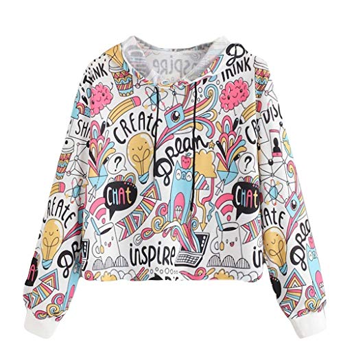 Sudadera con Capucha Invierno Mujer impresión Pullover Casuales Hoodie Hiphop Sudadera Oversize Street Fashion Adolescentes Chica Tops Chaqueta Suéter riou