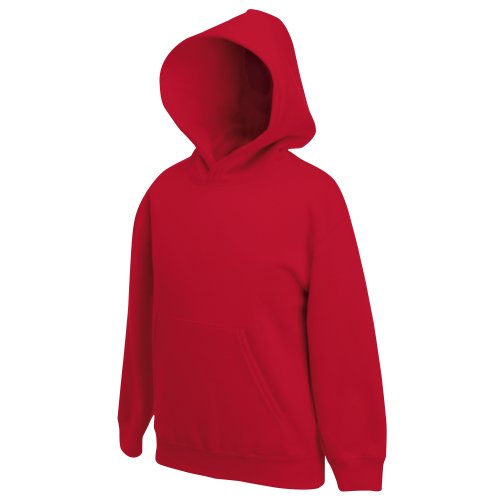 Sudadera con capucha para niños (unisex), de la marca Fruit of the Loom, Niños, color sunflower, tamaño 9-11 Años