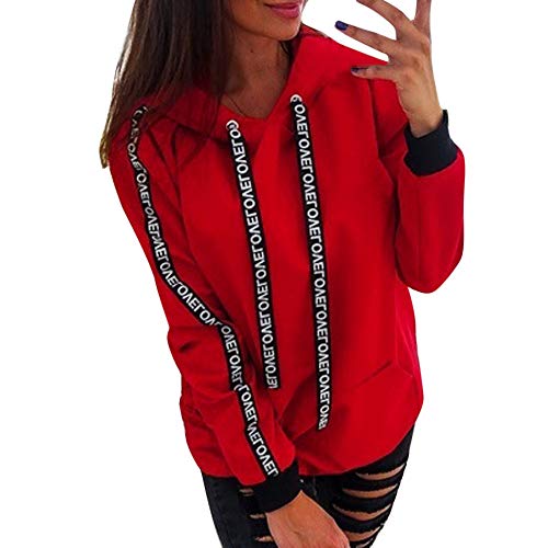 Sudadera con Capucha Sudadera de Empalme, Tamaño Extra Grande para Mujer Sudadera de Manga Larga Sudadera con Capucha Tops Camisa Absolute La Cinta riou Sudadera con Capucha Sudadera de Empalme, Tamaño Extra Grande para Mujer Sudadera de Manga Larga Sudadera con Capucha Tops Camisa Absolute La Cinta riou