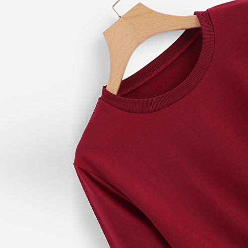 Sudadera de Manga Larga para niñas Camiseta de Manga Larga Suéter para niña Adolescente Sudadera con Capucha Top Hueco Estampado de Letras Oferta Sudadera de Manga Larga para niñas Camiseta de Manga Larga Suéter para niña Adolescente Sudadera con Capucha Top Hueco Estampado de Letras Oferta