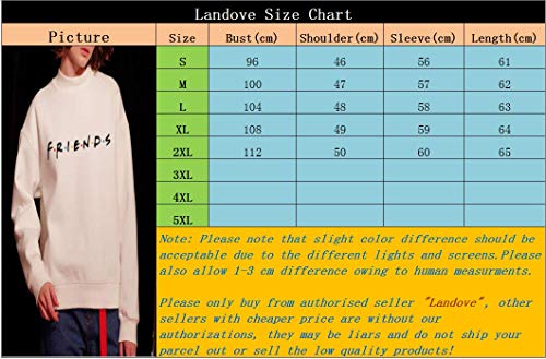 Sudadera Friends Mujer Serie Sin Capucha Casual Pullover Hip Hop Danza Camisetas Mejores Amigas Manga Larga Cuello Redondo Otoño Invierno Primavera para Gemelos Hermanas Hoodie Camisas Top Streetwear