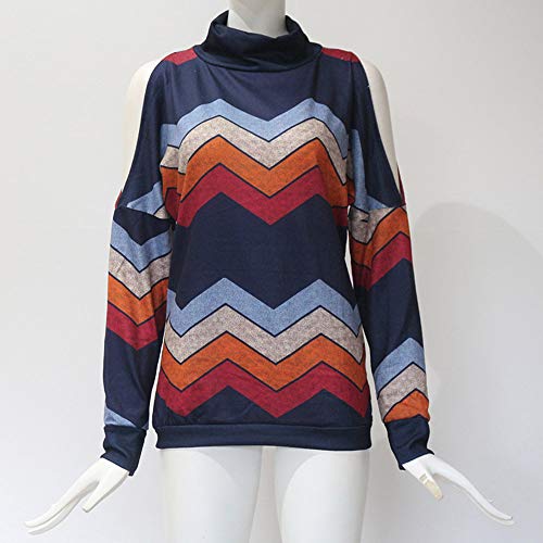 Sudadera para Mujer,Moda Manga Larga Casual Fuera del Hombro Sudaderas Cortos Cuello Redondo Jersey Mujer OtoƱo Primavera Blusa Tops Tumblr SuƩter Mujer Abrigo Deportiva vpass (Armada1, S) Sudadera para Mujer,Moda Manga Larga Casual Fuera del Hombro Sudaderas Cortos Cuello Redondo Jersey Mujer OtoƱo Primavera Blusa Tops Tumblr SuƩter Mujer Abrigo Deportiva vpass (Armada1, S)