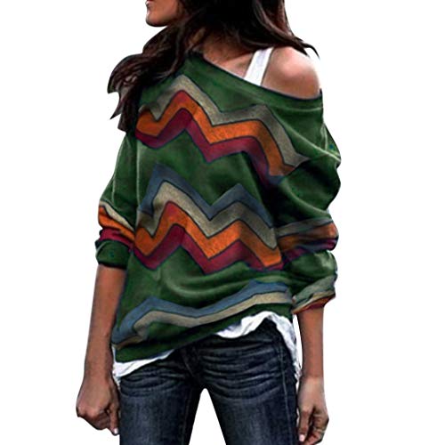 Sudadera para Mujer,Moda Manga Larga Casual Fuera del Hombro Sudaderas Cortos Cuello Redondo Jersey Mujer Otoño Primavera Blusa Tops Tumblr Suéter Mujer Abrigo Deportiva vpass Sudadera para Mujer,Moda Manga Larga Casual Fuera del Hombro Sudaderas Cortos Cuello Redondo Jersey Mujer Otoño Primavera Blusa Tops Tumblr Suéter Mujer Abrigo Deportiva vpass