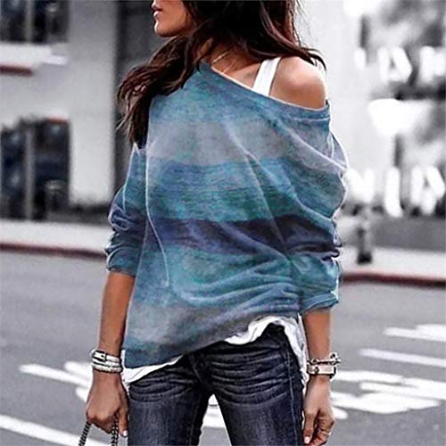 Sudadera para Mujer,Moda Manga Larga Casual Fuera del Hombro Sudaderas Cortos Cuello Redondo Jersey Mujer Otoño Primavera Blusa Tops Tumblr Suéter Mujer Abrigo Deportiva vpass Sudadera para Mujer,Moda Manga Larga Casual Fuera del Hombro Sudaderas Cortos Cuello Redondo Jersey Mujer Otoño Primavera Blusa Tops Tumblr Suéter Mujer Abrigo Deportiva vpass