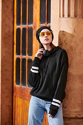 Sudaderas con Capucha Mujer, Sudadera para Mujer De Manga Larga Moda Sudadera Pullover Tops Blusa Calle