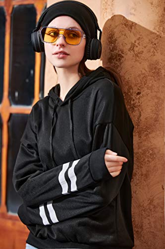 Sudaderas con Capucha Mujer, Sudadera para Mujer De Manga Larga Moda Sudadera Pullover Tops Blusa Calle Sudaderas con Capucha Mujer, Sudadera para Mujer De Manga Larga Moda Sudadera Pullover Tops Blusa Calle