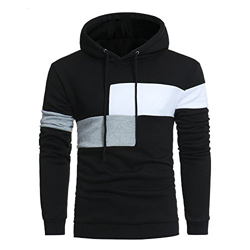 Sudaderas Hombre, ZODOF Hombres Manga Larga Capucha Sudadera con Capucha Tops Chaqueta Abrigo Ropa