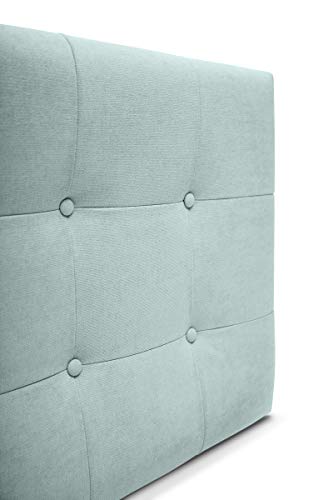 SUENOSZZZ-ESPECIALISTAS DEL DESCANSO Cabeceros de Cama 135 cm. Cabezales de Cama Acolchado Zurich. Cabezal tapizado ACUALINE limpiafacil. Cabeceros de Cama Matrimonio. Color Verde Agua SUENOSZZZ-ESPECIALISTAS DEL DESCANSO Cabeceros de Cama 135 cm. Cabezales de Cama Acolchado Zurich. Cabezal tapizado ACUALINE limpiafacil. Cabeceros de Cama Matrimonio. Color Verde Agua