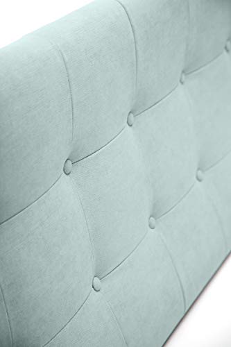 SUENOSZZZ-ESPECIALISTAS DEL DESCANSO Cabeceros de Cama 135 cm. Cabezales de Cama Acolchado Zurich. Cabezal tapizado ACUALINE limpiafacil. Cabeceros de Cama Matrimonio. Color Verde Agua SUENOSZZZ-ESPECIALISTAS DEL DESCANSO Cabeceros de Cama 135 cm. Cabezales de Cama Acolchado Zurich. Cabezal tapizado ACUALINE limpiafacil. Cabeceros de Cama Matrimonio. Color Verde Agua