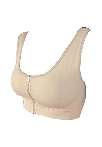 SUJETADOR DEPORTIVO PARA MUJER CON CREMALLERA - INTERTONIC© (XXL) SUJETADOR DEPORTIVO PARA MUJER CON CREMALLERA - INTERTONIC© (XXL)