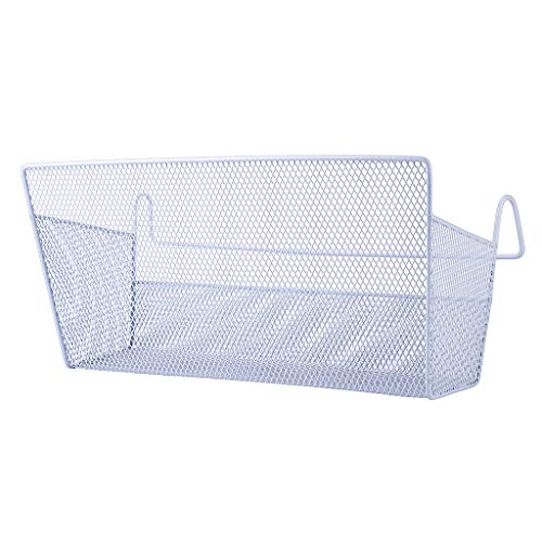Sumnacon 2 cestas de almacenamiento para colgar en la mesita de noche, organizador de cama, organizador de escritorio para el hogar, oficina, escuela, dormitorio, litera Sumnacon 2 cestas de almacenamiento para colgar en la mesita de noche, organizador de cama, organizador de escritorio para el hogar, oficina, escuela, dormitorio, litera