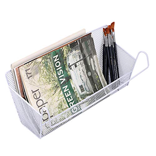 Sumnacon 2 cestas de almacenamiento para colgar en la mesita de noche, organizador de cama, organizador de escritorio para el hogar, oficina, escuela, dormitorio, litera Sumnacon 2 cestas de almacenamiento para colgar en la mesita de noche, organizador de cama, organizador de escritorio para el hogar, oficina, escuela, dormitorio, litera