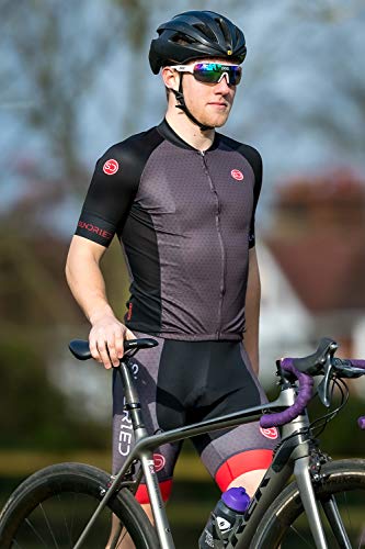Sundried Jersey de Ciclo para Hombre Manga Corta Profesional de Bicicletas de montaña y Carretera Accesorios de Ciclismo (L, Negro) Sundried Jersey de Ciclo para Hombre Manga Corta Profesional de Bicicletas de montaña y Carretera Accesorios de Ciclismo (L, Negro)