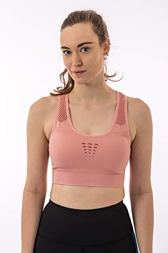 Sundried señoras Sujetador de los Deportes de Alto Impacto Entrenamiento Running Wear Yoga Crossfit (Rosa, M) Sundried señoras Sujetador de los Deportes de Alto Impacto Entrenamiento Running Wear Yoga Crossfit (Rosa, M)