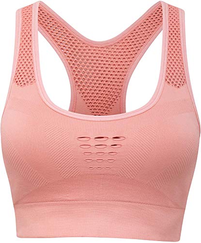 Sundried señoras Sujetador de los Deportes de Alto Impacto Entrenamiento Running Wear Yoga Crossfit (Rosa, M) Sundried señoras Sujetador de los Deportes de Alto Impacto Entrenamiento Running Wear Yoga Crossfit (Rosa, M)
