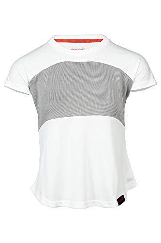 Sundried Yoga para Mujer de la Gimnasia Top Trabajar el Entrenamiento t-Shirt (Negro, XS)