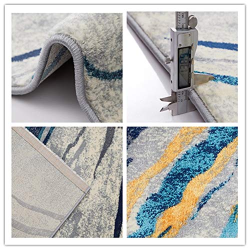 Sunferkyh-hm - Alfombra Rectangular Antideslizante para habitación de niños, Multicolor, 120×170CM Sunferkyh-hm - Alfombra Rectangular Antideslizante para habitación de niños, Multicolor, 120×170CM