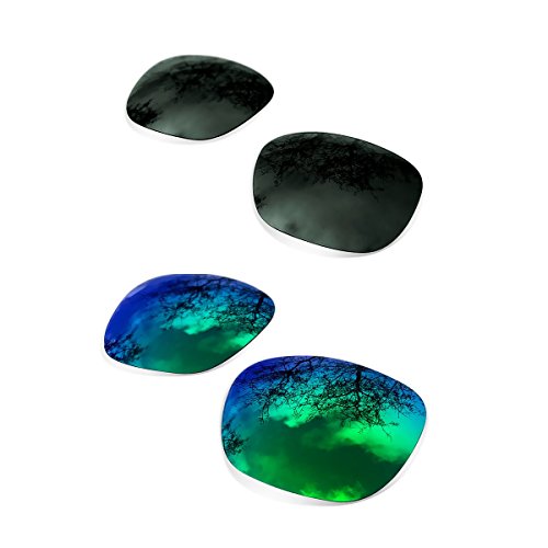 sunglasses restorer Lentes para Oakley Holbrook | black + sapphire green polarizadas