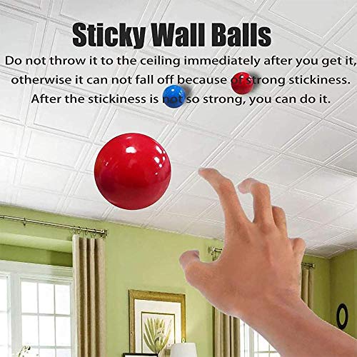 SUNHAON Bolas de Pared Adhesivas Juguetes de descompresión Bolas Brillantes, Juguetes Ejercicio Manual para TDAH, TOC, ansiedad 5 Piezas de Color enviadas al Azar SUNHAON Bolas de Pared Adhesivas Juguetes de descompresión Bolas Brillantes, Juguetes Ejercicio Manual para TDAH, TOC, ansiedad 5 Piezas de Color enviadas al Azar