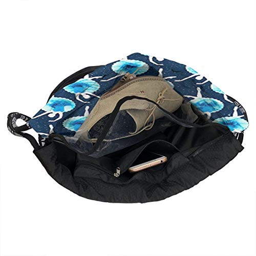 sunminey Bolsa de cuerdamochila con cordón Drawstring Backpack Bag Sport Gym Ballet Dancer Multipurpose For Men Women Cinch Backpack Storage Sackpack For Travel Hiking