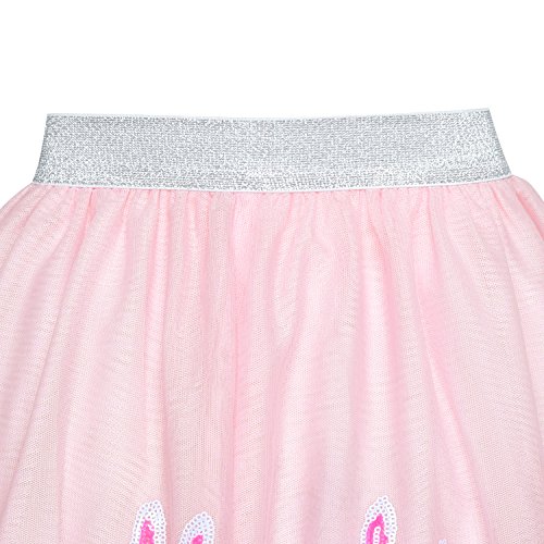 Sunny Fashion Chicas Falda Rosa Conejito Conejo Lentejuelas Espumoso Tutu Bailando 2-3 años Sunny Fashion Chicas Falda Rosa Conejito Conejo Lentejuelas Espumoso Tutu Bailando 2-3 años