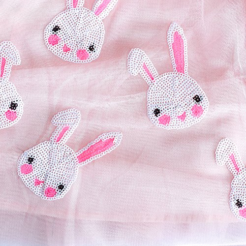 Sunny Fashion Chicas Falda Rosa Conejito Conejo Lentejuelas Espumoso Tutu Bailando 2-3 años Sunny Fashion Chicas Falda Rosa Conejito Conejo Lentejuelas Espumoso Tutu Bailando 2-3 años
