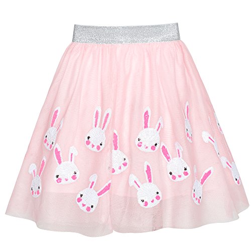 Sunny Fashion Chicas Falda Rosa Conejito Conejo Lentejuelas Espumoso Tutu Bailando 2-3 años Sunny Fashion Chicas Falda Rosa Conejito Conejo Lentejuelas Espumoso Tutu Bailando 2-3 años