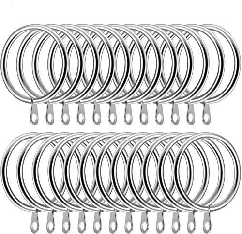 Sunnysam - 20 Anillas de Metal para Cortina de 45 mm de diƔmetro Interno Sunnysam - 20 Anillas de Metal para Cortina de 45 mm de diƔmetro Interno