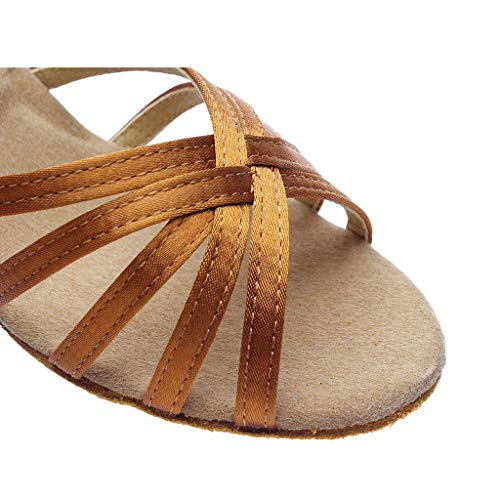 Sunnyuk Calzado Zapatos de Baile Latino Tacón Alto para Mujer Zapatos de Baile Salsa Performance Modelo Sunnyuk Calzado Zapatos de Baile Latino Tacón Alto para Mujer Zapatos de Baile Salsa Performance Modelo