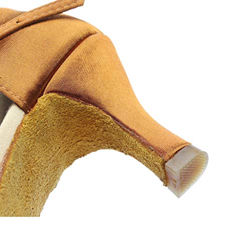 Sunnyuk Calzado Zapatos de Baile Latino Tacón Alto para Mujer Zapatos de Baile Salsa Performance Modelo Sunnyuk Calzado Zapatos de Baile Latino Tacón Alto para Mujer Zapatos de Baile Salsa Performance Modelo