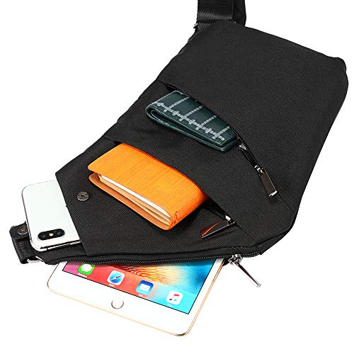 SUNSEATON Mochila de Hombro, Bandolera para Hombres y Mujeres, Bolsa Ligera de Mochila para Escuela Senderismo Camping Ciclismo Gimnasio etc (Negro) SUNSEATON Mochila de Hombro, Bandolera para Hombres y Mujeres, Bolsa Ligera de Mochila para Escuela Senderismo Camping Ciclismo Gimnasio etc (Negro)