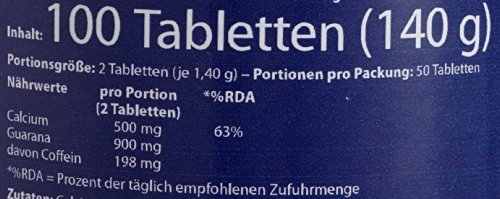 Super Guarana 100 tabl. Super Guarana 100 tabl.