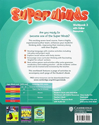 Super Minds Level 3 Workbook Pack with Grammar Booklet - 9781108411219