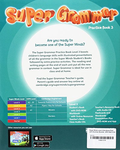 Super Minds Level 3 Workbook Pack with Grammar Booklet - 9781108411219