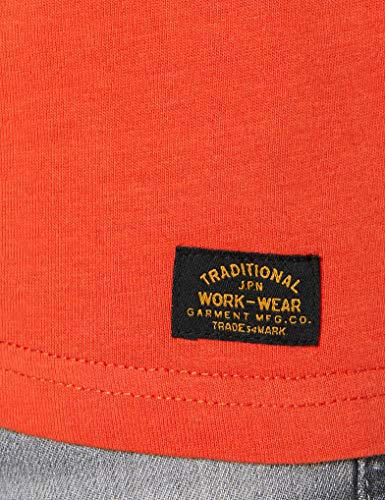 Superdry Cl Canvas tee Camiseta, Denim Co Rust, 3XL para Hombre Superdry Cl Canvas tee Camiseta, Denim Co Rust, 3XL para Hombre