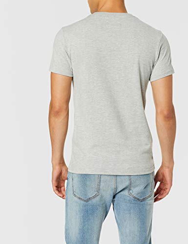 Superdry Denim Goods Co tee Camiseta, Gris (Grey Marl 07q), XXL para Hombre