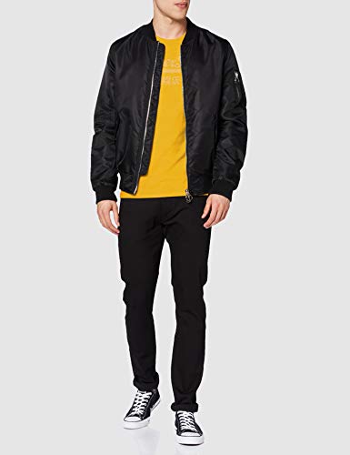 Superdry VL Emb tee Camiseta, Amarillo (Upstate Gold Pg5), XS para Hombre Superdry VL Emb tee Camiseta, Amarillo (Upstate Gold Pg5), XS para Hombre