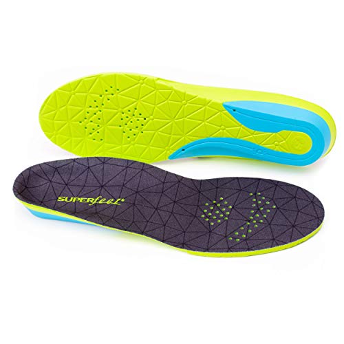 Superfeet FLEXmax Insoles, Plantillas/Cómodas Unisex Adulto, Verde (Emerald), F (EUR 45-46.5)