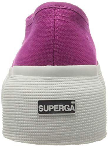 Superga 2287-cotw, Zapatillas de Gimnasia Mujer, Morado (Fuchsia Xbv), 40 EU