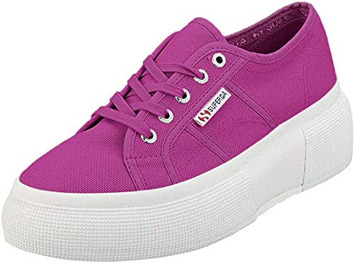 Superga 2287-cotw, Zapatillas de Gimnasia Mujer, Morado (Fuchsia Xbv), 40 EU Superga 2287-cotw, Zapatillas de Gimnasia Mujer, Morado (Fuchsia Xbv), 40 EU